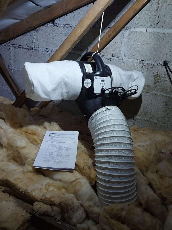 PIV Installation in Camborne Mid-Terrace — piv ventilation in camborne, photo 3