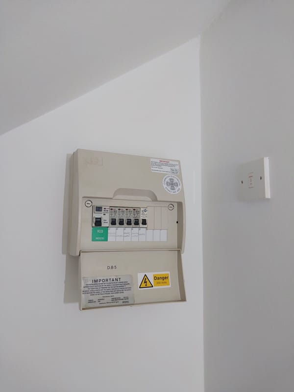 New Circuits and Consumer Unit Upgrade - Penzance Loft Flat — fuse board replacement in penzance, photo 8